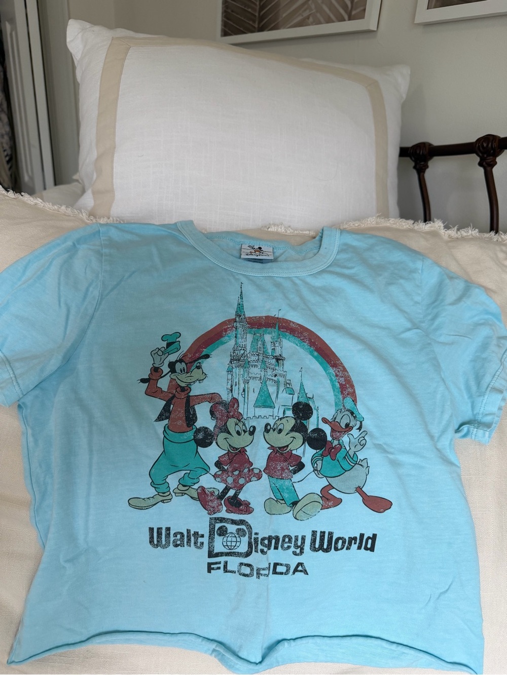 Disney World Blue Graphic Tee